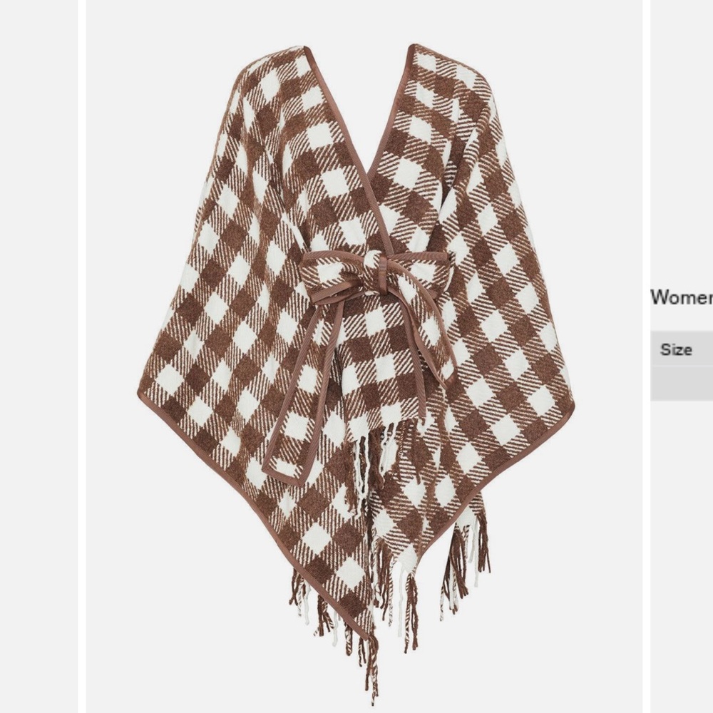Lela Rose Pearl Poncho cape